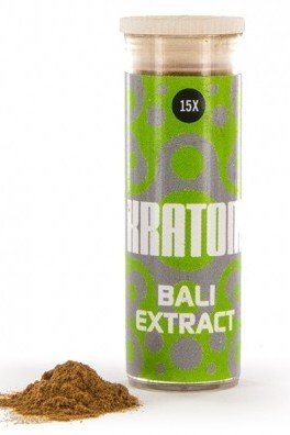 Kratom Bali 15x Extract (Mitragyna speciosa), 3 gram