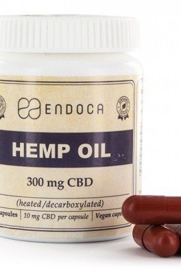 Endoca Hemp Oil Capsules (3% CBD)