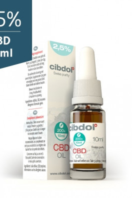 Cibdol CBD Olie (2,5% CBD)