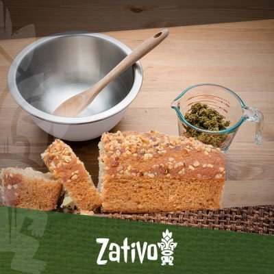 Bakken met cannabis: Cannabis-bananenbrood